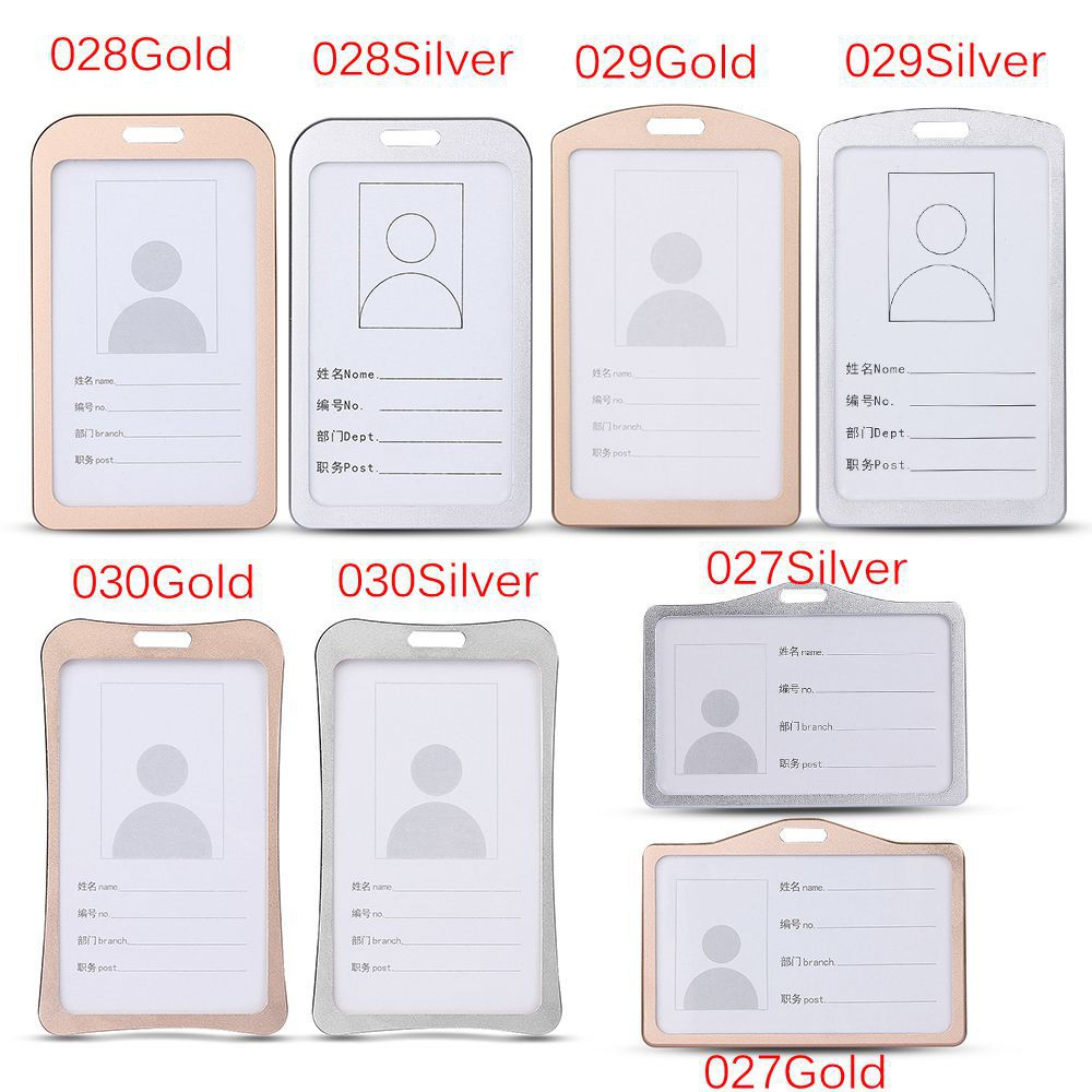 Bảng đựng thẻ tên bằng hợp kim nhôm màu đẹp cá tính