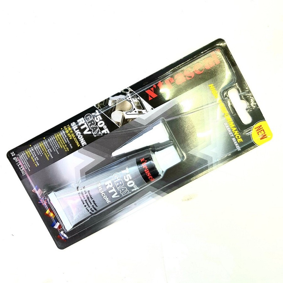 Keo tạo gioăng chịu nhiệt X’traseal 750F Grey RTV Silicone 32gr/85gr/300gr xuất xứ Malaysia