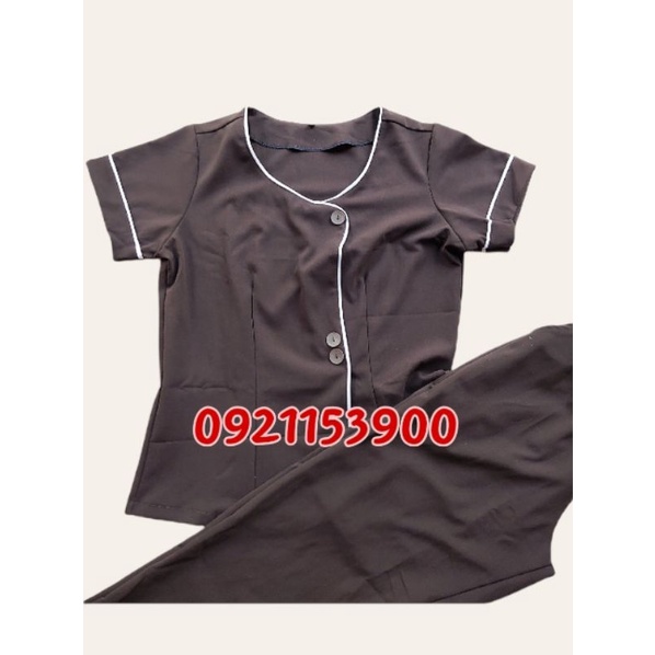 Đồng Phục Spa Màu Nâu