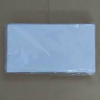 100c Bao thư trắng, phong bì trắng A6 kích thước 12x22cm