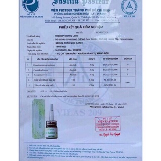COMBO SERUM THẢO MỘC XANH 5ml (1 xanh - 1 vàng)