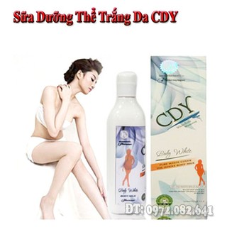Kem dưỡng trắng da toàn thân CDY Body Whitening