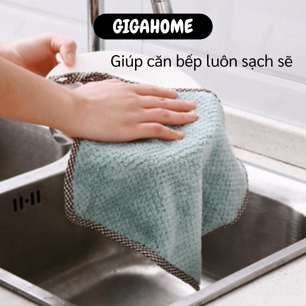 Khăn Lau Đa Năng GIGAHOME Khăn Lau Bếp, Bát Đĩa Thấm Nước Chống Dính Dầu Mỡ 25827.5cm 7808