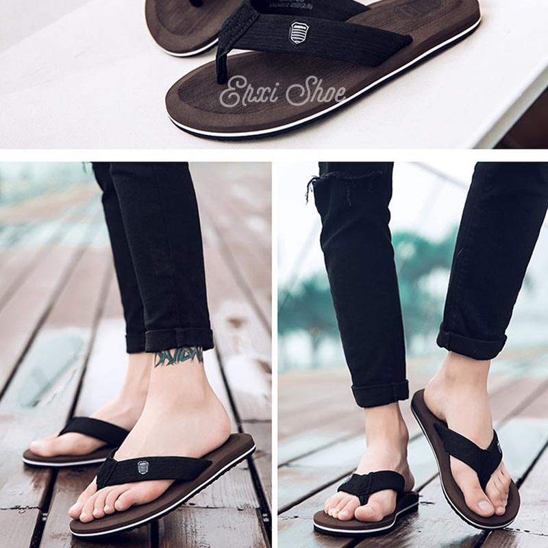 Oeggeo shop Dép Xỏ Ngón EVA Nhẹ Lật Cho Nam