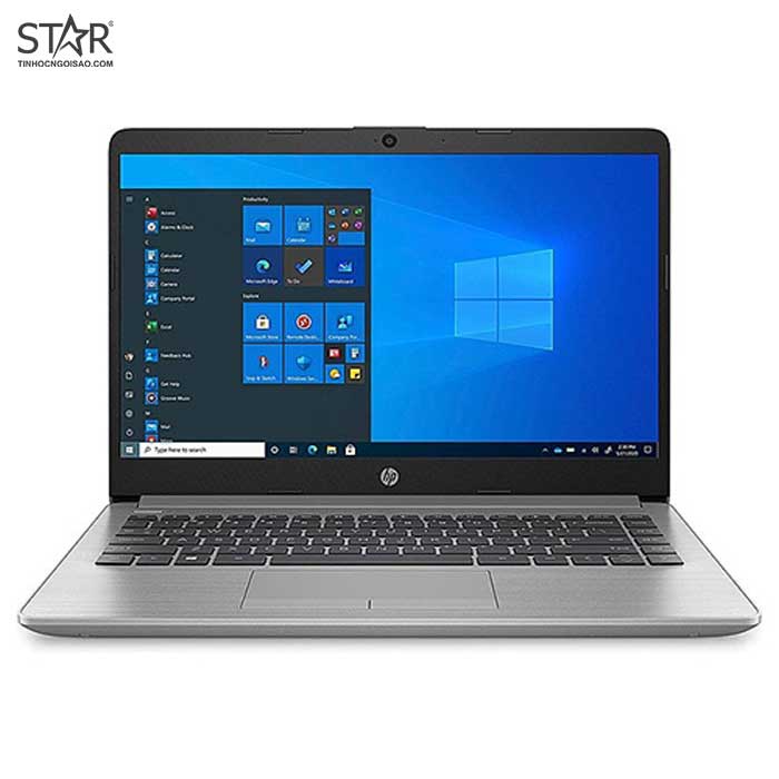 Laptop HP 240 G8 (518V6PA): I5 1135G7, Intel Iris Xe Graphics, Ram 8G, SSD NVMe 256G, Win10, 14.0”FHD IPS (Bạc)