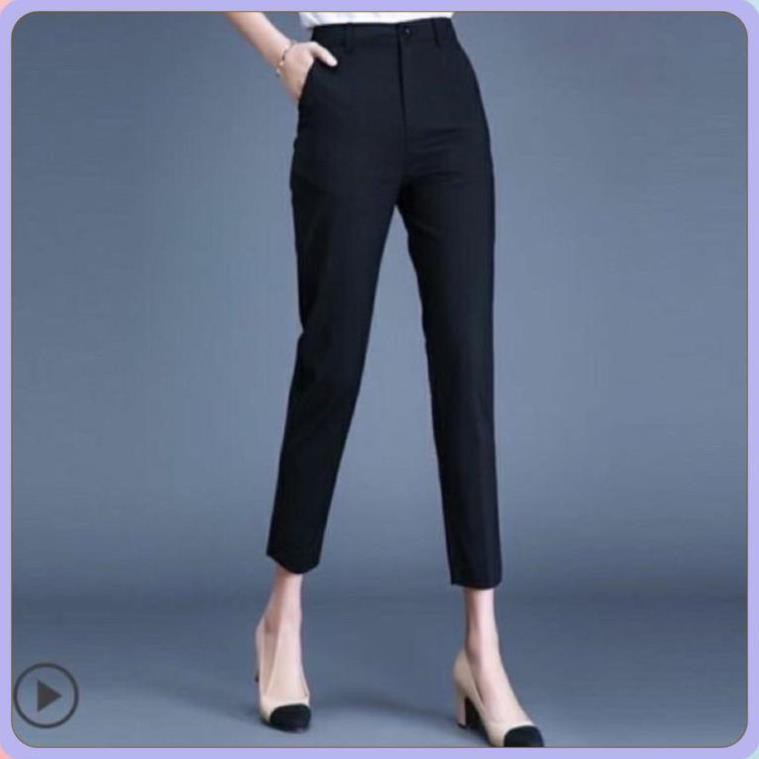 Quần Baggy Công Sở- Quần ÂU công sở cạp khóa thanh lịch đủ màu chất mát, dày dặn đứng form ĐỦ SIZE -  [ HÀNG CAO CẤP] | BigBuy360 - bigbuy360.vn