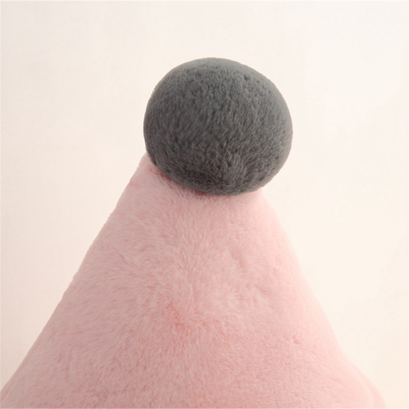 Gối lông thỏ mềm hình vương miện mặt trăng ngôi sao ins trang trí phòng trẻ em đệm sofa