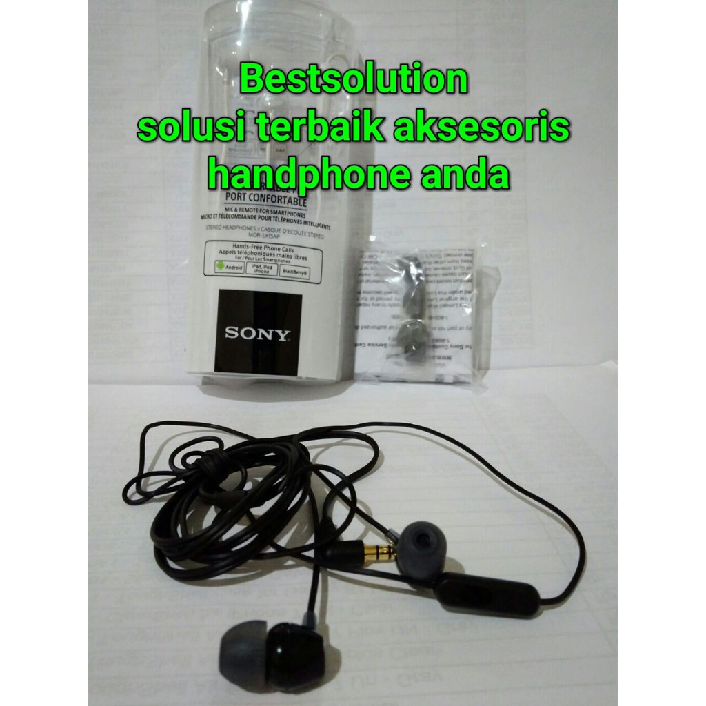 Tai Nghe Nhét Tai Sony Mdr Ex15ap Kèm Mic