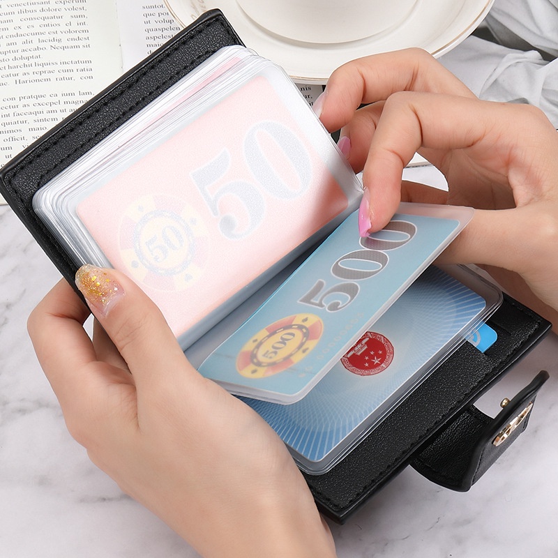 Ví Đựng Thẻ Xinh Xắn Tiện Dụng Cho Bạn Gái Ốp