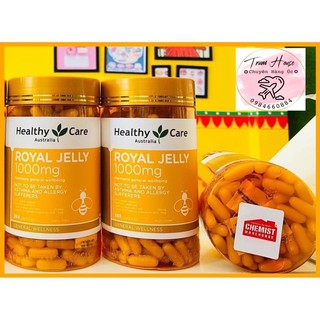 [Date mới, Chemist] SỮA ONG CHÚA HEALTHY CARE ROYAL JELLY 1000MG - ÚC 365 viên