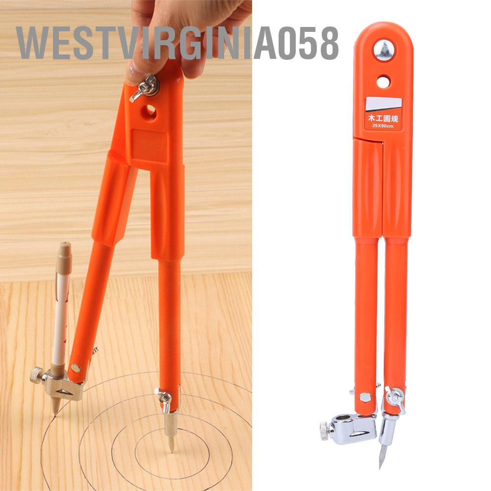 Westvirginia058 Woodworking Compass Multi-Function Circle Drawing Accessory Industrial Gauge