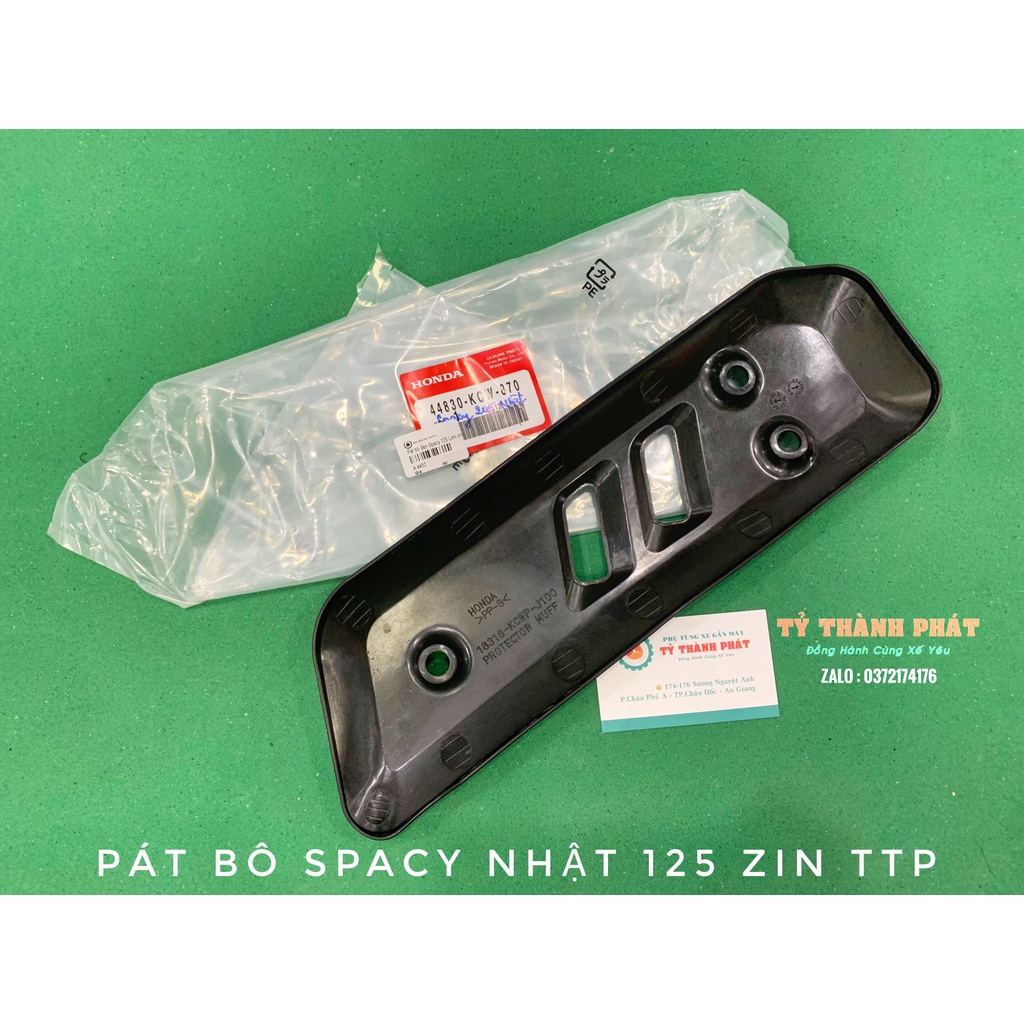 Pát bô Spacy 125 đen zin