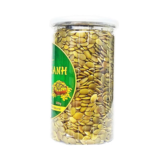 Hạt Bí Xanh Tách Vỏ Ấn Độ FN- HŨ PET 500g