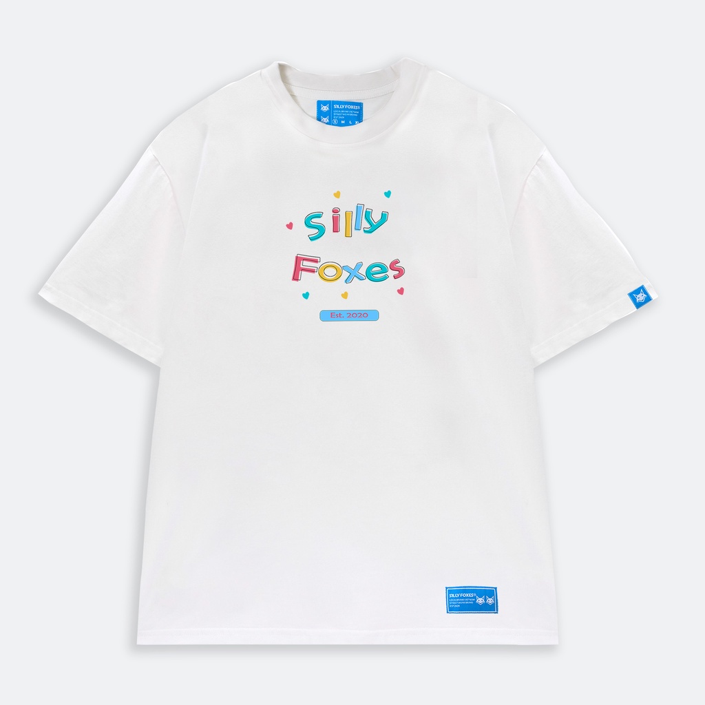 [Mã FAMARAL1 giảm 10K đơn 50K] Áo thun Love is blind Silly Foxes - SLF0006