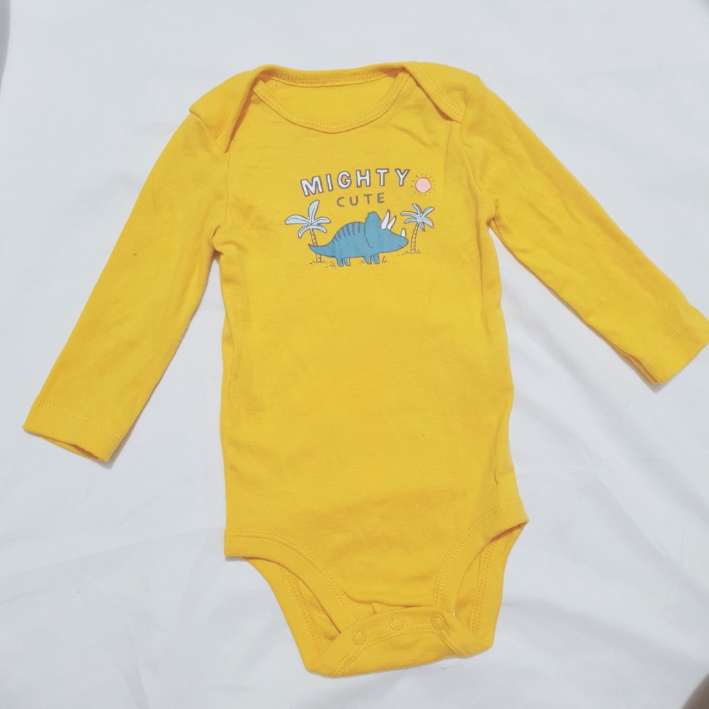 [Chọn mẫu- 6m] Body chip dài tay cho bé trai bé gái hãng xuất dư xịn chất cotton mềm mại thoáng mát