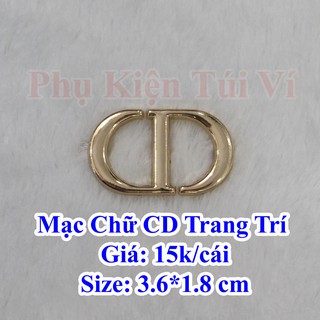Mạc chữ CD trang trí 15k/cái