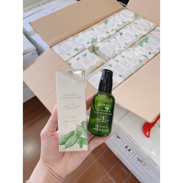 GEL RỬA MẶT KHỔ QUA SOHERBS CHÍNH HÃNG 80GR