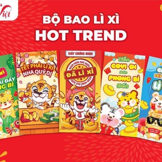Bao lì xì tết 2023- bao lì xì giá rẻ hot trend siêu dễ thương