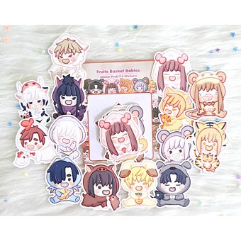 Sticker / Hình dán anime Kuroko no basket (Combo 10-50 ảnh dán khác nhau)