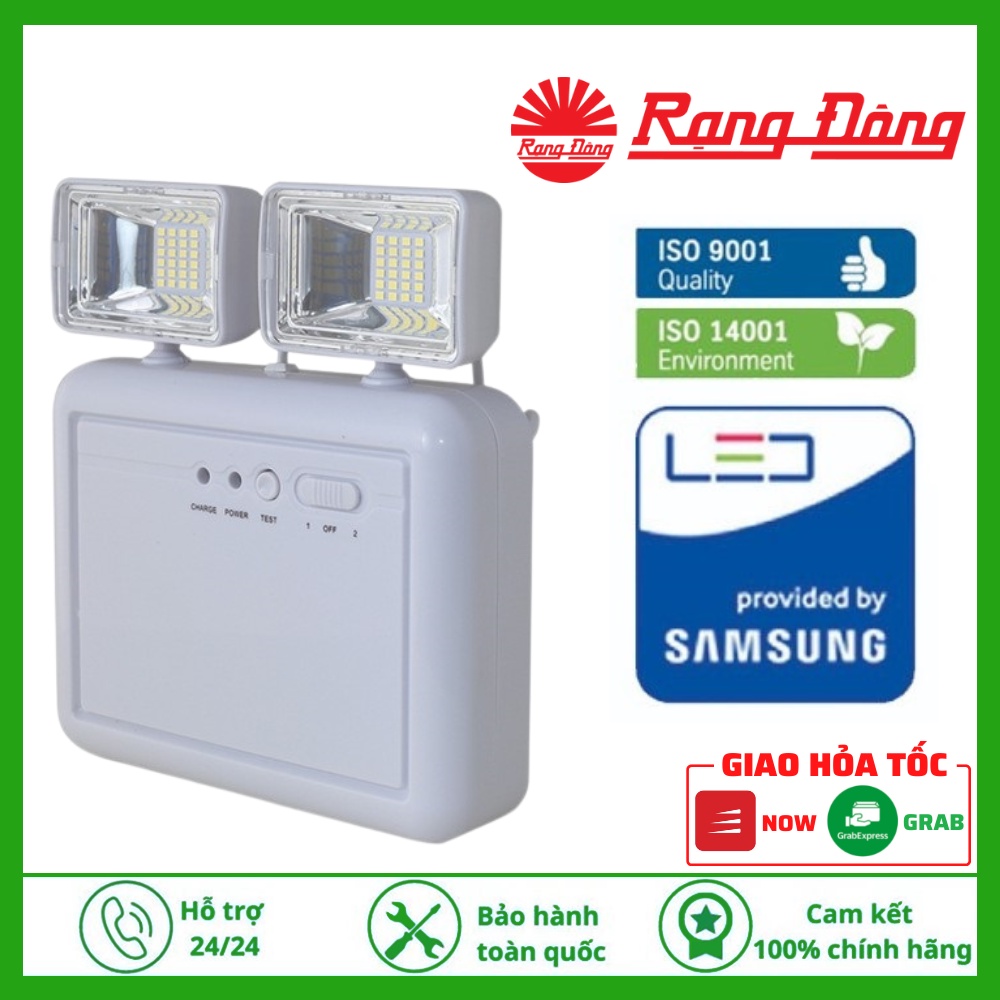 Đèn LED Khẩn Cấp Đèn Sự Cố Rạng Đông D KC04/6W - Bảo Hành 12 Tháng Chính Hãng