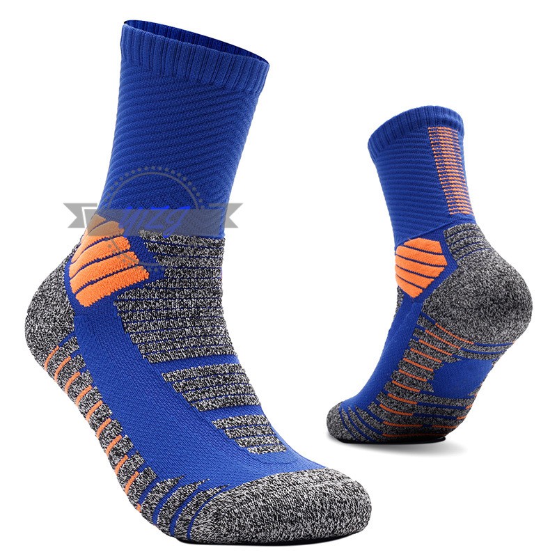 Cặp vớ thể thao bằng cotton thiết kế chống trượt tiện lợi hỗ trợ tập luyện bóng đá | BigBuy360 - bigbuy360.vn