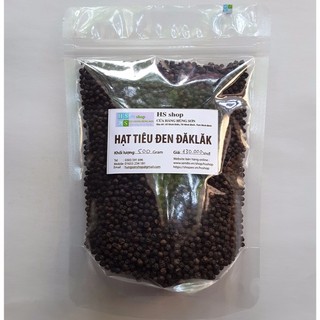Hạt tiêu đen Đăk Lăk 500gr (Nguyên hạt hoặc đã xay) - NPP HS shop