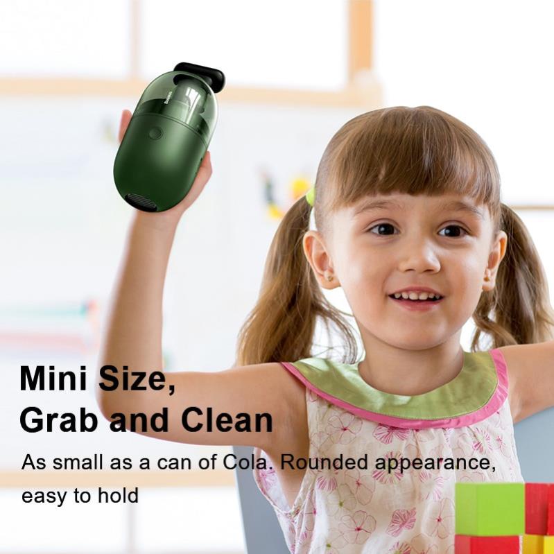 Baseus -BaseusMall VN Máy Hút Bụi Baseus C2 Mini Không Dây Cầm Tay Để Bàn Tiện Dụng