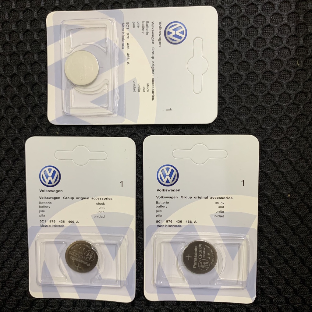 Pin Cúc Áo CR2025, CR2032 Dùng Cho Pin Chìa Khóa Xe Volkswagen