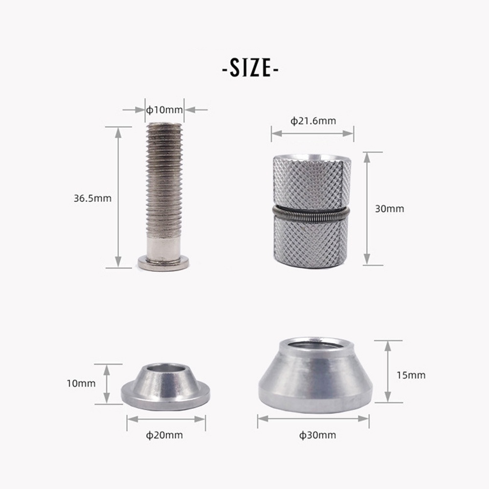 Ốc Gắn Nối Dài Phuộc Xe Đạp 28.6Mm