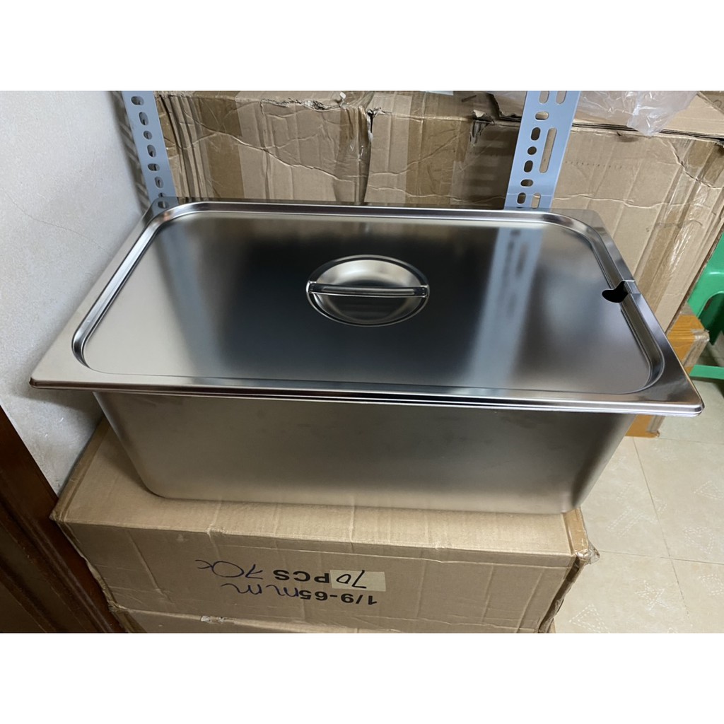 Khay Buffet, Khay Thạch, Khay Inox 1/1 Dùng Cho Nhà Hàng, Khách Sạn (Inox 304)