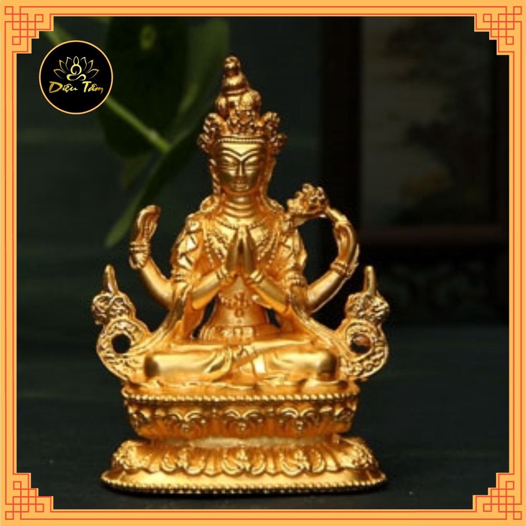 Tượng phật Quan Âm tứ thủ - Tượng phật mật tông Diệu Tâm
