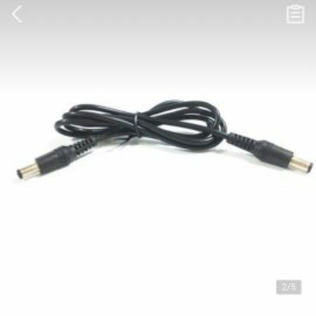 Jack nguồn DC 5.5 * 2.5 Sang 5.5 * 2.5mm