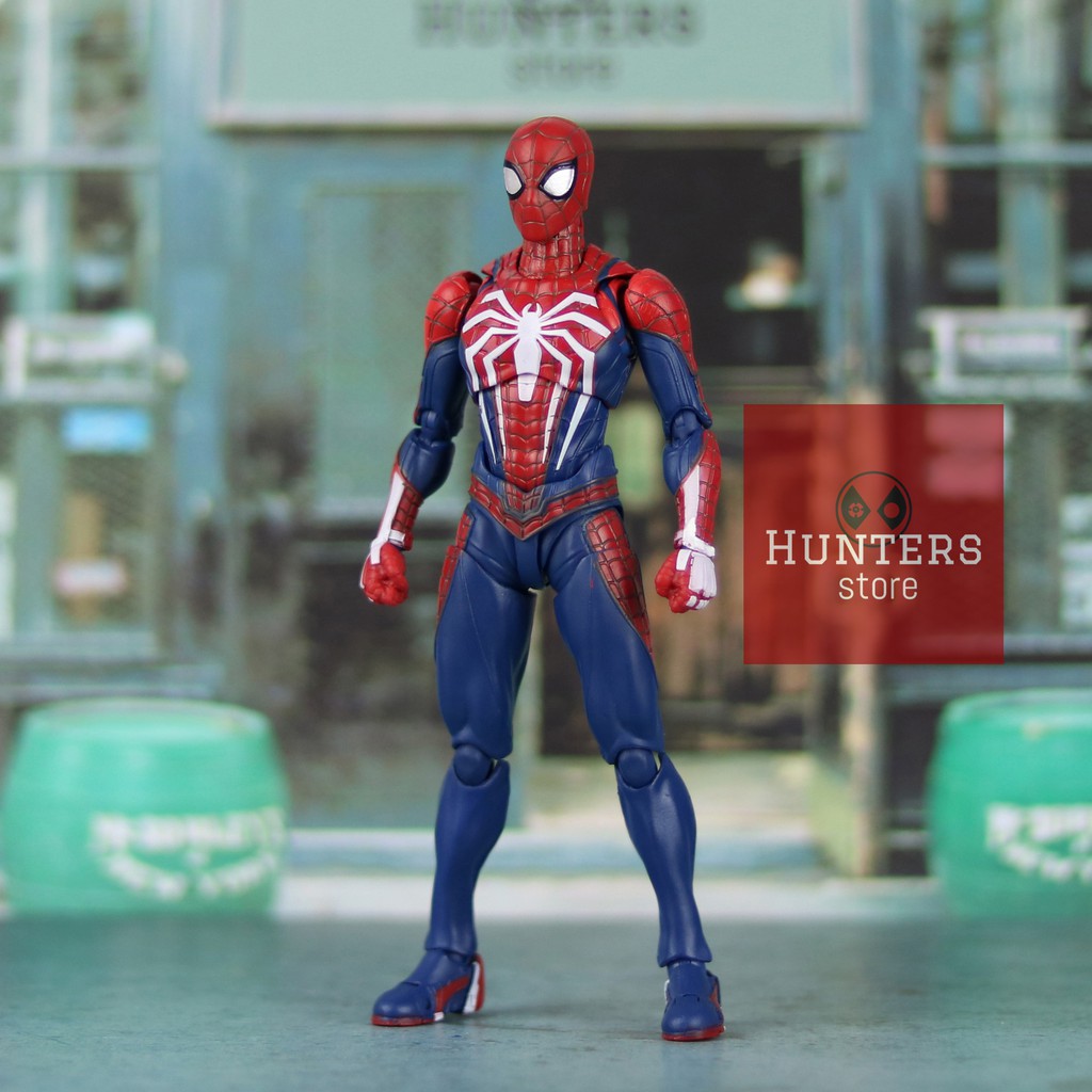 Mô hình Spider Man Ps4 Shf Marvel