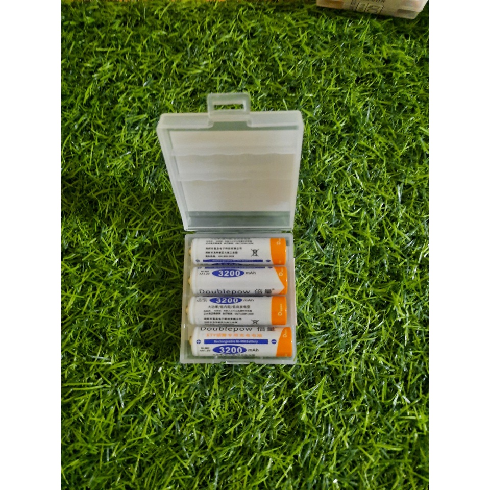Pin Sạc AA 3200mAh Doublepow - Pin dung lượng cao cho remote, thiết bị điện tử, đồ chơi trẻ em, đồng hồ
