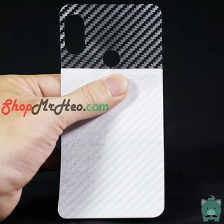 Miếng dán lưng vân carbon, các bon Xiaomi Mi 6X/ MiA2