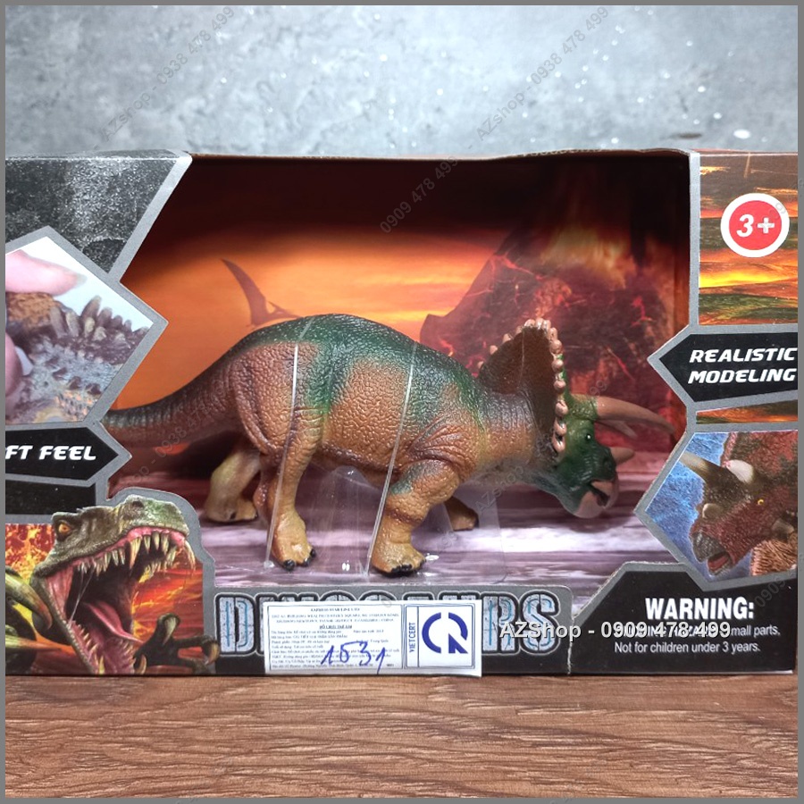 Mô Hình Khủng Long Tê Giác 3 sừng Triceratop