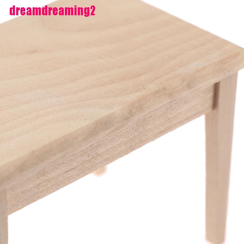 Mô Hình Ghế Gỗ Múa Ba Lê Hình Chữ Nhật Tỉ Lệ 1 / 12