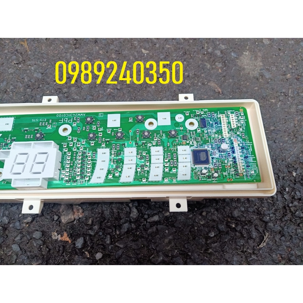 Bo mạch máy giặt Panasonic NA - F100V5LRV có chế độ nước nóng chính hãng
