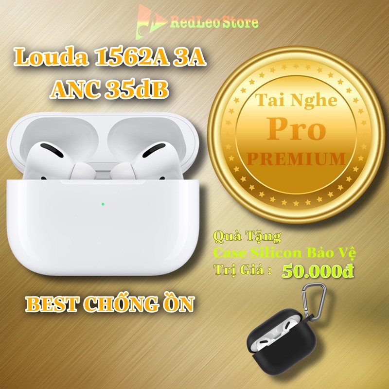 Tai Nghe TWS Ap Pro Louda 1562A Chống Ồn Chủ Động ANC 35dB - Check Setting Vi Trình 3A283 - Xuyên Âm HD