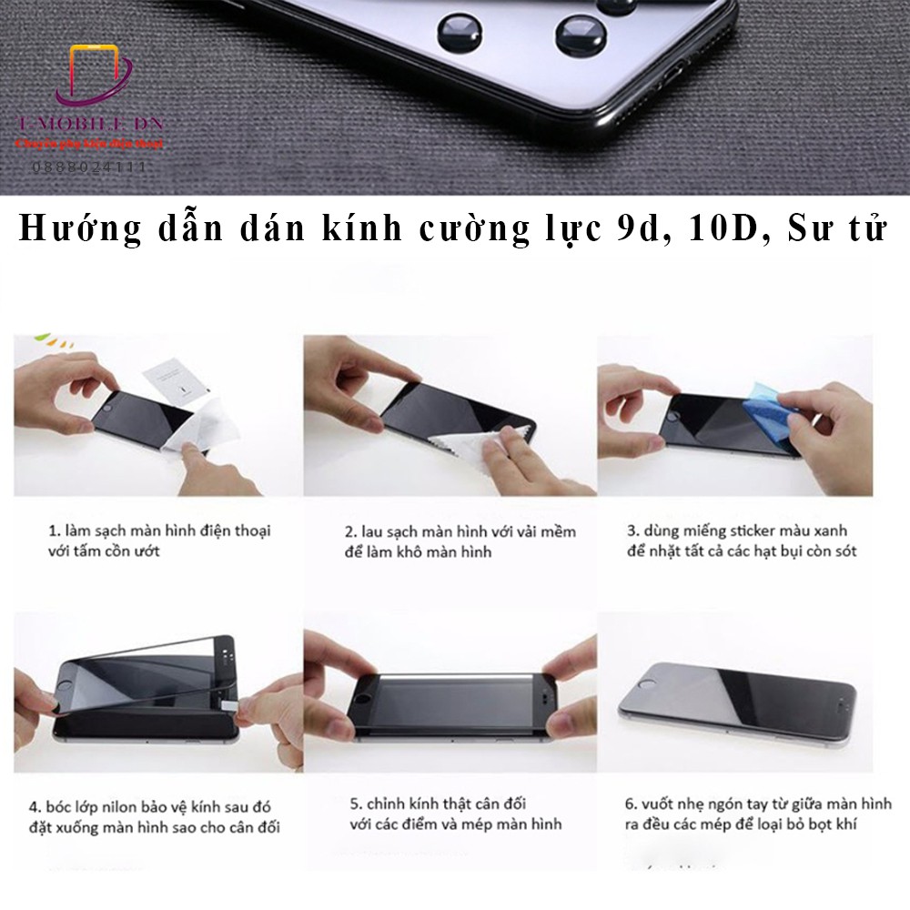 Cường lực Samsung A52 A10s A72 A21S A51 A30s A71 A50s A60 A70 A80 cường lực 9D full màn full keo bảo vệ máy toàn diện