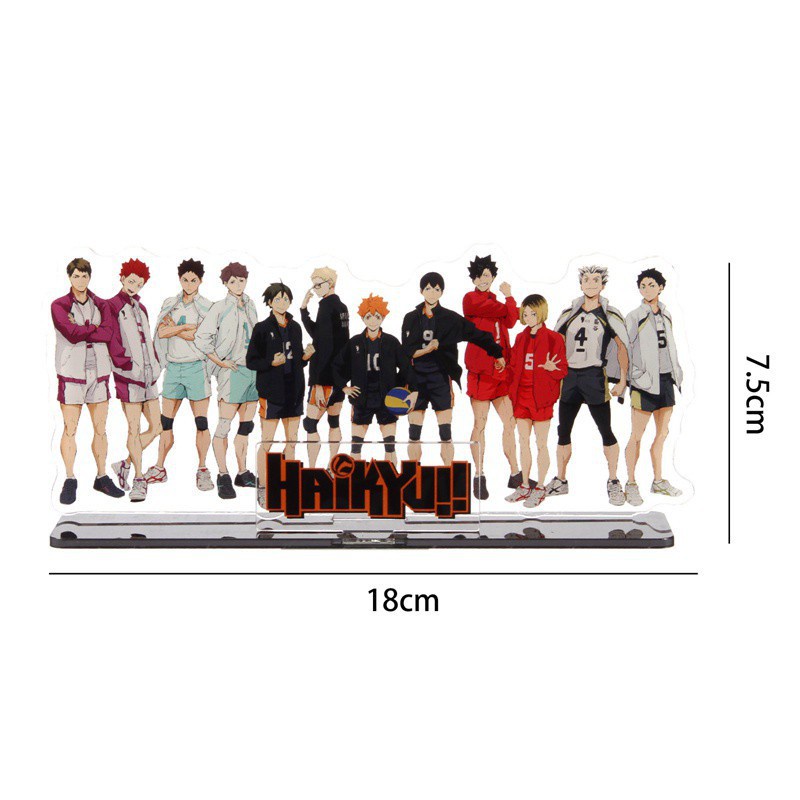 Tmdbyx Mô Hình Nhân Vật Anime Haikyuu Bằng Nhựa Acrylic