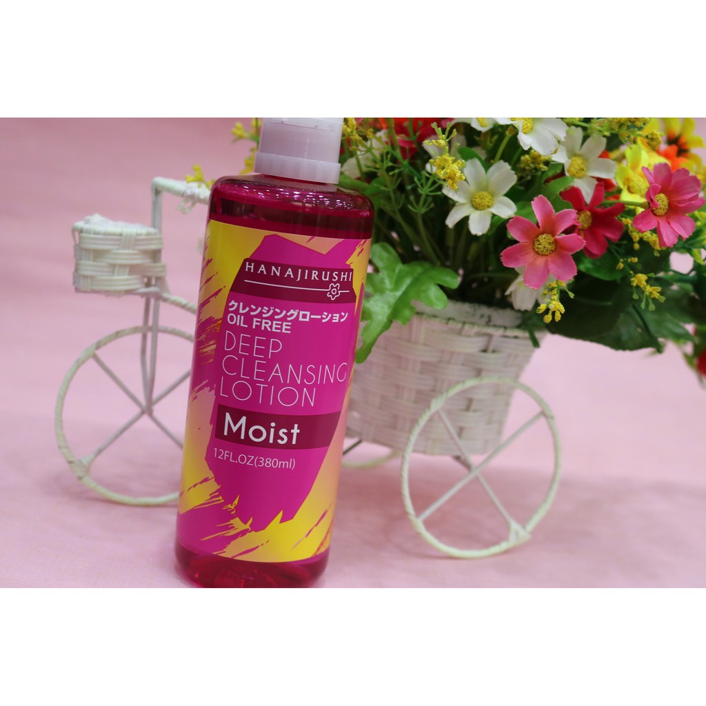 Tẩy Trang Hanajirushi Deep Cleansing Lotion Moist 380ml/99ml | BigBuy360 - bigbuy360.vn
