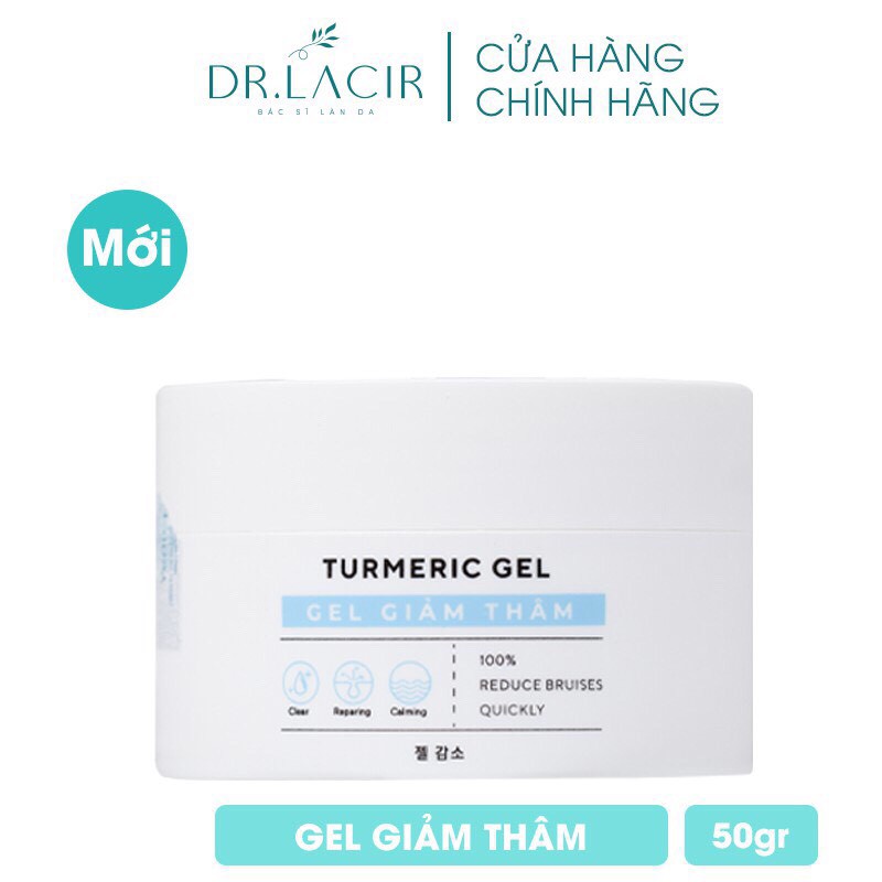 Gel Giảm Thâm Drlacir ,Hộp 50g,Giúp ngừa tăng sắc tố,giảm thâm do mụn,côn trùng cắn