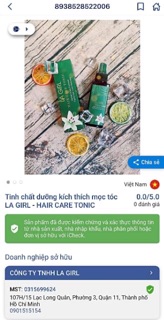 DƯỠNG TÓC LA GIRL