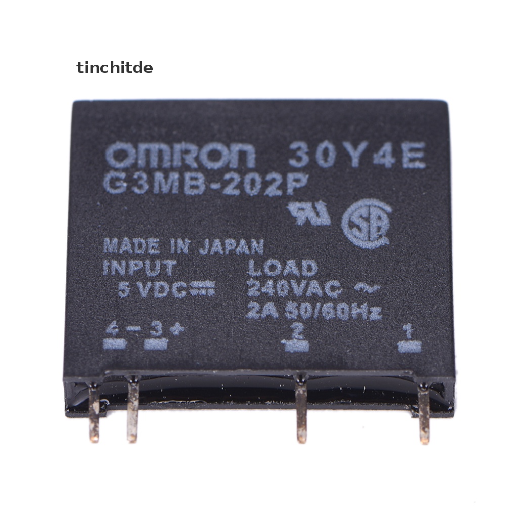 [TINTD] G3MB-202P PCB Solid State Relay 2A 250V 3-5VDC Control Hot Sale [Hotsale] | BigBuy360 - bigbuy360.vn