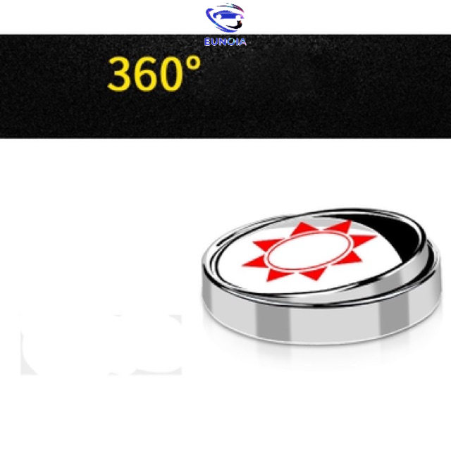 Bộ 2 Gương cầu lồi 360 độ Xóa điểm mù gắn Kính chiếu hậu xe hơi, ô tô CÓ VIỀN BAO và loại không có viền