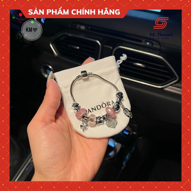 Pandora vòng đeo tay / lắc tay mẫu đẹp nhất 2021 Full Box + Vòng + Túi - Phụ kiện 98.ThreeH