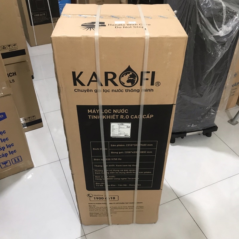 Máy lọc nước RO nóng lạnh nguội Karofi KAD-D66 11 lõi , máy lọc nước karofi D66 nóng-lạnh-nguội  - có giá sỉ