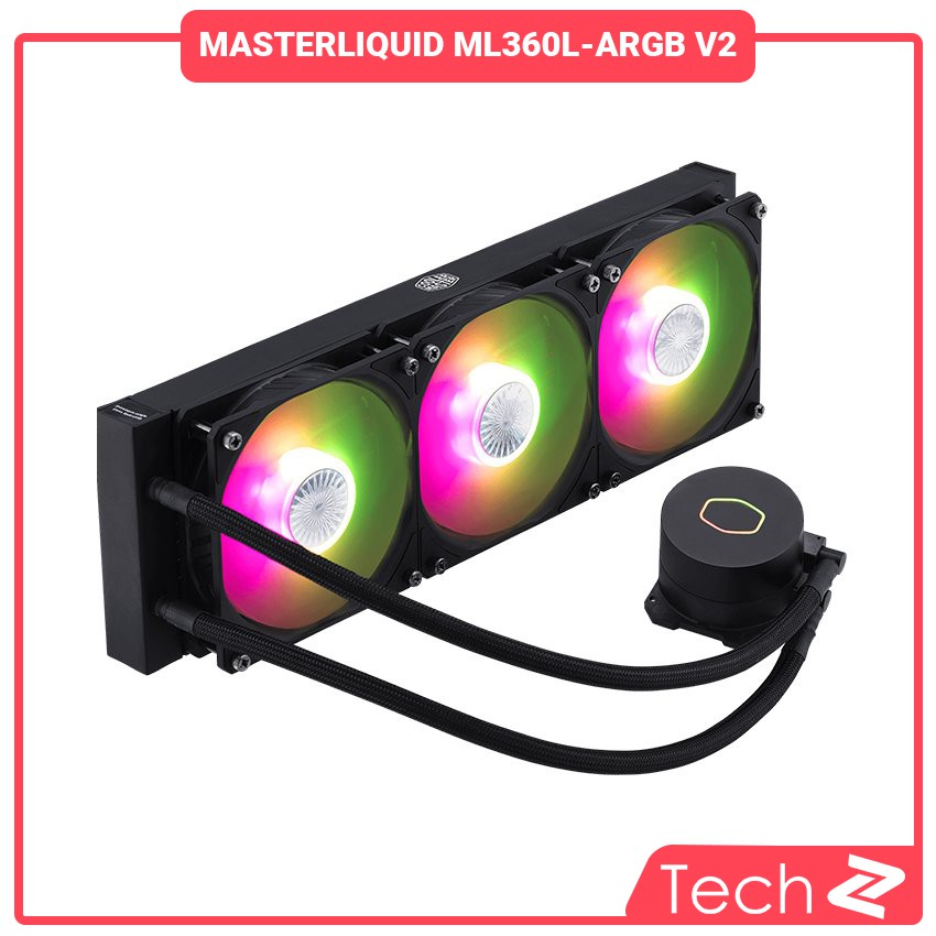 Tản nhiệt nước CPU Cooler Master MasterLiQuid ML360L ARGB V2