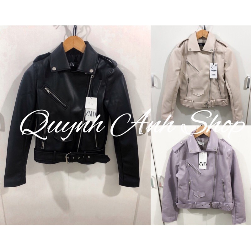 [CÓ SẴN-ẢNH THẬT] A001 Áo khoác da jacket Zara xuất xịn | BigBuy360 - bigbuy360.vn